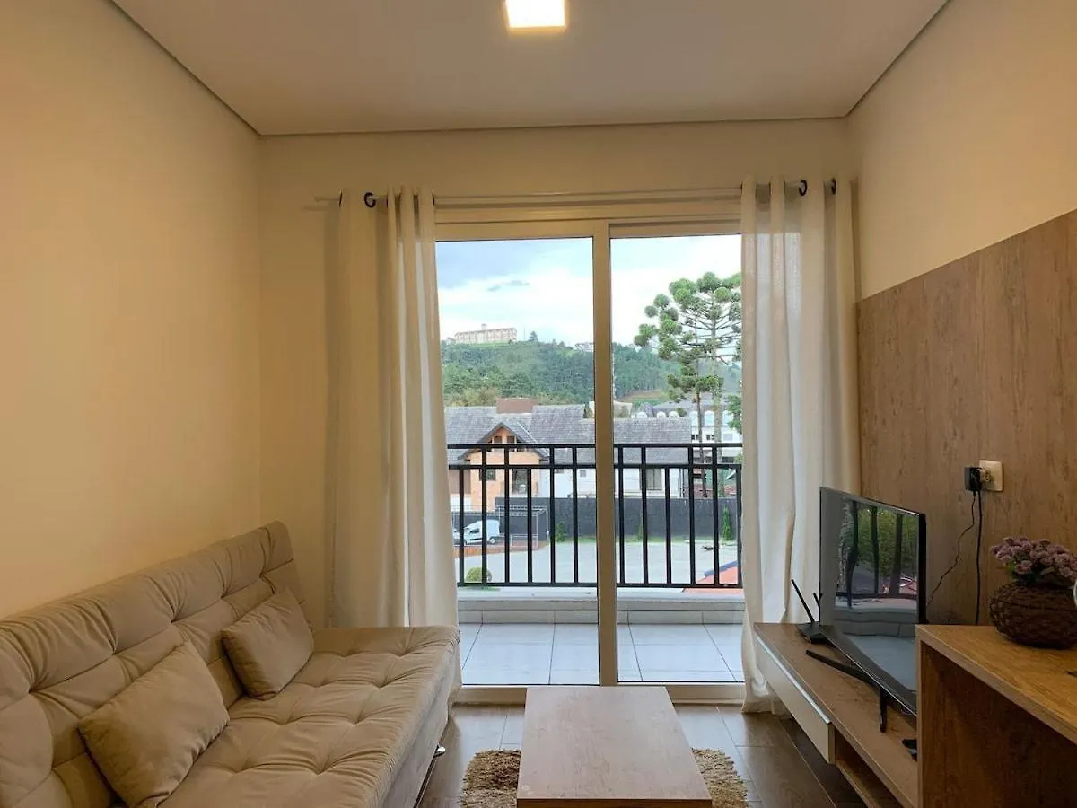 Encantador Flat No Centrinho Do Capivari Apartment Campos do Jordao Brazil
